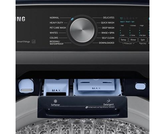 Samsung 5.4 Cu.Ft. Top Loading Washer With Pet Care Solution And Super Speed Wash - WA54CG7150ADA4