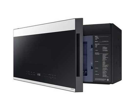 Samsung Bespoke Smart 30-Inch, 2.1 Cu. Ft. Over-The-Range Microwave - ME21DB650012/AC