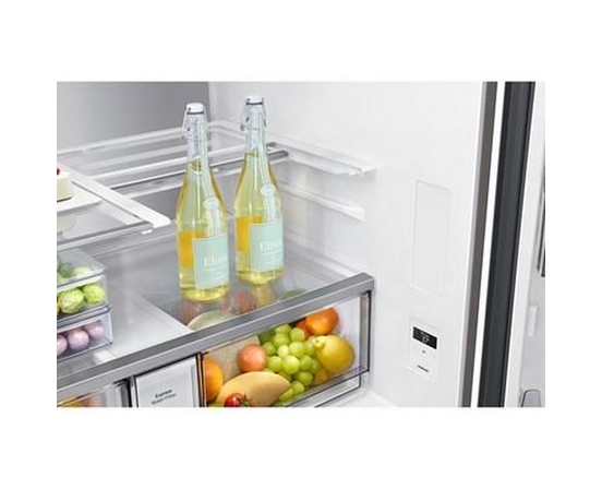 Samsung Bespoke 36-Inch, 22.5 Cu. Ft. Counter Depth 4-Door Refrigerator With Beverage Center™ - RF23DB960012AA