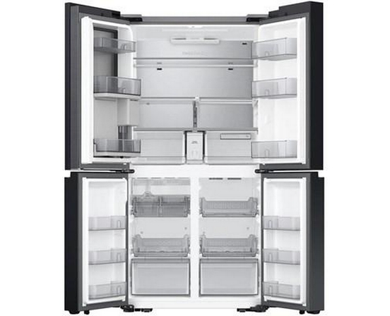 Samsung Bespoke 36-Inch, 28.6 Cu. Ft. Freestanding 4-Door Refrigerator With Wi-Fi - RF29DB9600QLAA