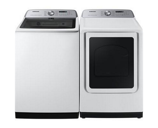 Samsung 7.4 Cu.Ft. 5500 Series Electric Dryer With Steam - DVE52DG5505W/AC