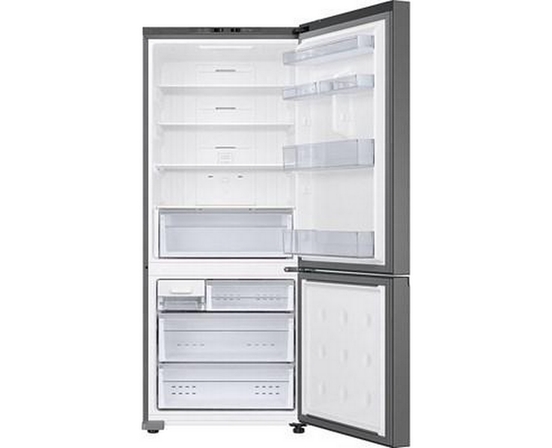Samsung 28-Inch, 15 Cu. Ft. Counter-Depth Bottom Freezer Refrigerator With Smartthings Ai Energy Mode - RB15DG6000SRAA