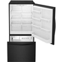 Whirlpool 33-Inch, 22 Cu. Ft. Bottom Freezer Refrigerator With Icemaker - WRB322DMBB