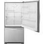 Whirlpool 30-Inch, 18.6 Cu. Ft. Bottom Freezer Refrigerator - WRB329RFBM