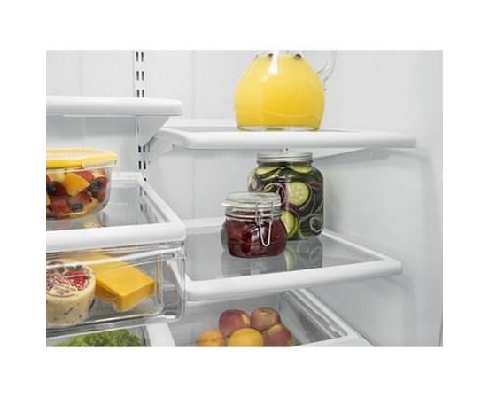 Whirlpool 30-Inch, 18.6 Cu. Ft. Bottom Freezer Refrigerator - WRB329DFBW