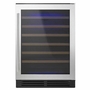Whirlpool 51-Bottle Undercounter Wine Cellar - WUW35X24DS