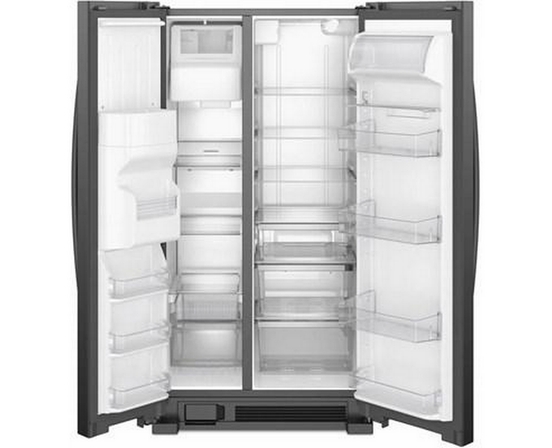 Whirlpool 33-Inch, 21.4 Cu. Ft. Side-By-Side Refrigerator - WRS321SDHB