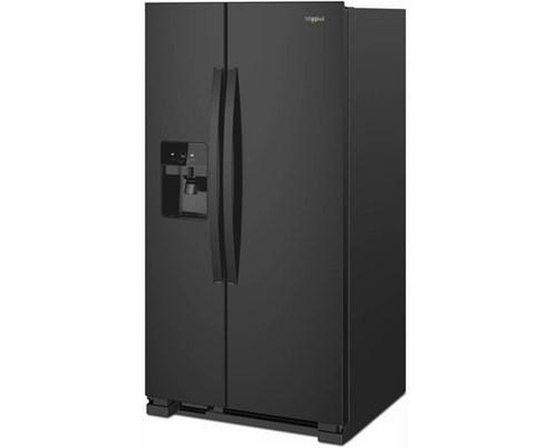 Whirlpool 33-Inch, 21.4 Cu. Ft. Side-By-Side Refrigerator - WRS321SDHB
