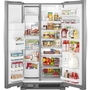 Whirlpool 33-Inch, 21.0 Cu. Ft. Side-By-Side Refrigerator - WRS321SDHZ