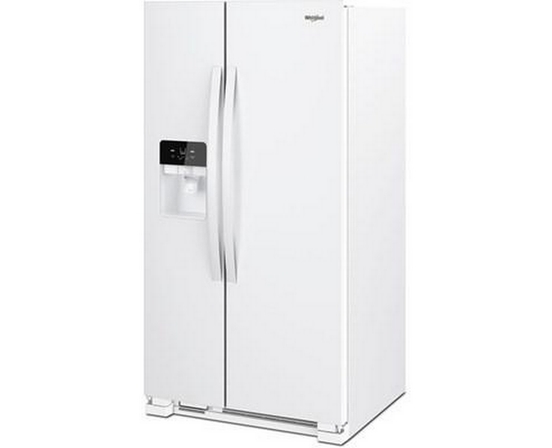 Whirlpool 36-Inch, 24.55 Cu. Ft. Side-By-Side Refrigerator - WRS325SDHW