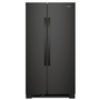 Whirlpool 33-Inch, 21.7 Cu. Ft. Freestanding Side-By-Side Refrigerator With Adaptive Defrost - WRS312SNHB