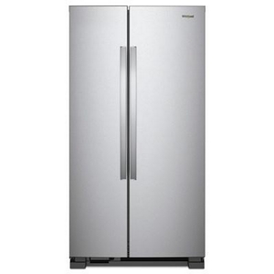 Whirlpool 33-Inch, 21.7 Cu. Ft. Freestanding Side-By-Side Refrigerator With Adaptive Defrost - WRS312SNHM