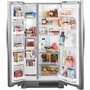 Whirlpool 33-Inch, 21.7 Cu. Ft. Freestanding Side-By-Side Refrigerator With Adaptive Defrost - WRS312SNHM