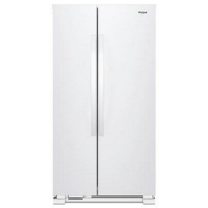 Whirlpool 33-Inch, 21.7 Cu. Ft. Freestanding Side-By-Side Refrigerator With Adaptive Defrost - WRS312SNHW
