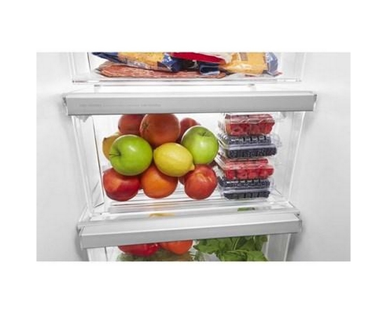 Whirlpool 33-Inch, 21.7 Cu. Ft. Freestanding Side-By-Side Refrigerator With Adaptive Defrost - WRS312SNHW