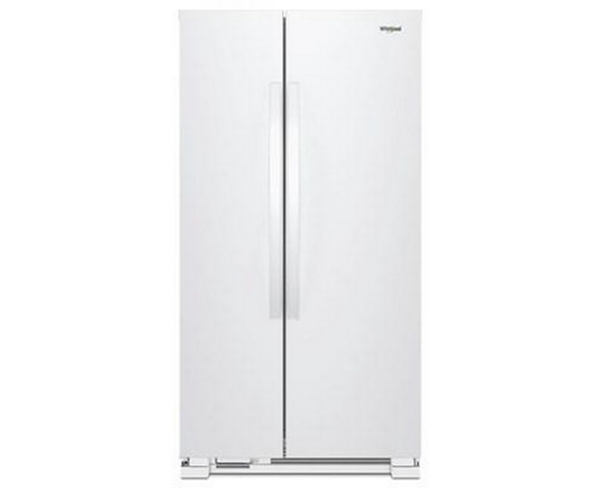 Whirlpool 36-Inch, 25.1 Cu. Ft. Side-By-Side Refrigerator - WRS315SNHW