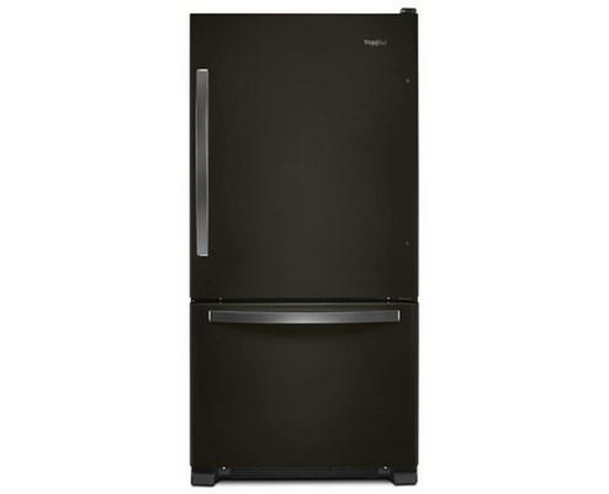Whirlpool 33-Inch, 22 Cu. Ft. Bottom Freezer Refrigerator With Icemaker - WRB322DMHV
