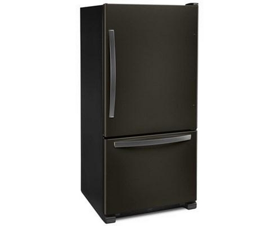 Whirlpool 33-Inch, 22 Cu. Ft. Bottom Freezer Refrigerator With Icemaker - WRB322DMHV