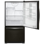 Whirlpool 33-Inch, 22 Cu. Ft. Bottom Freezer Refrigerator With Icemaker - WRB322DMHV