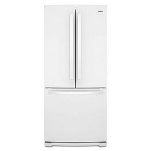 Whirlpool 30-Inch, 19.68 Cu.Ft. Freestanding French 3-Door Refrigerator With Freshflow™ Air Filter - WRF560SFHW