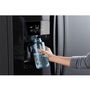 Whirlpool 33-Inch, 21.4 Cu. Ft. Side-By-Side Freestanding Refrigerator With Exterior Ice And Water Dispenser With Everydrop™ Water Filtration - WRS331SDHB