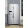 Whirlpool 33-Inch, 21.4 Cu. Ft. Side-By-Side Freestanding Refrigerator With Exterior Ice And Water Dispenser With Everydrop™ Water Filtration - WRS331SDHM