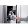 Whirlpool 36-Inch, 24.5 Cu. Ft. Freestanding Side-By-Side Refrigerator With Exterior Ice And Water Dispenser With Everydrop™ Water Filtration - WRS335SDHM