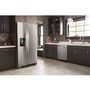 Whirlpool 36-Inch, 24.5 Cu. Ft. Freestanding Side-By-Side Refrigerator With Exterior Ice And Water Dispenser With Everydrop™ Water Filtration - WRS335SDHM