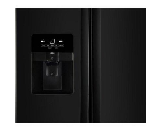 Whirlpool 36-Inch, 24.5 Cu. Ft. Freestanding Side-By-Side Refrigerator With Exterior Ice And Water Dispenser With Everydrop™ Water Filtration - WRS335SDHB