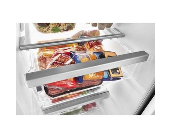 Whirlpool 36-Inch, 24.5 Cu. Ft. Side-By-Side Freestanding Refrigerator With Exterior Ice And Water Dispenser With Everydrop™ Water Filtration - WRS555SIHV