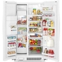 Whirlpool 36-Inch, 24.5 Cu. Ft. Side-By-Side Freestanding Refrigerator With Exterior Ice And Water Dispenser With Everydrop™ Water Filtration - WRS555SIHZ