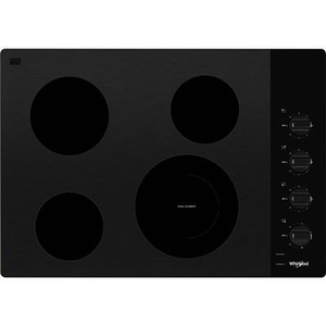 Whirlpool 30-Inch Built-In Electric Cooktop - WCE55US0HB