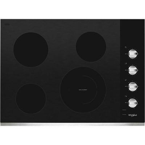 Whirlpool 30-Inch Built-In Electric Cooktop - WCE55US0HS