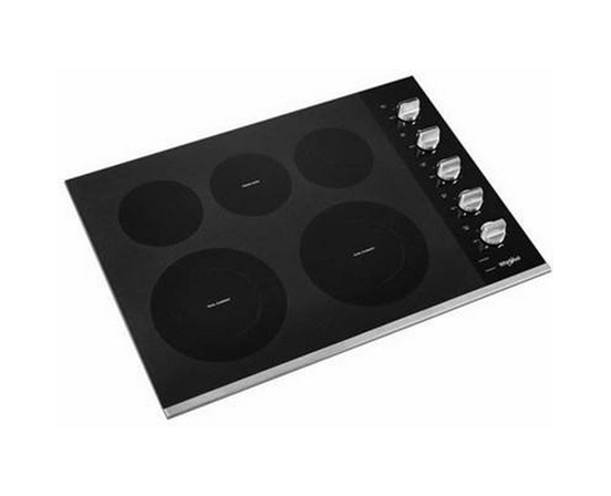 Whirlpool 30-Inch Built-In Electric Cooktop - WCE77US0HS