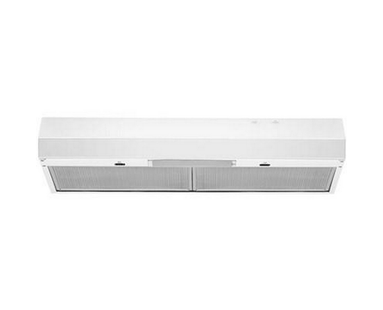 Whirlpool 30-Inch Under-Cabinet Hood Shell With Led Lighting - WVU17UC0JW