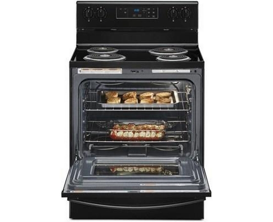 Whirlpool 30-Inch Freestanding Electric Range With Keep Warm Setting - YWFC150M0JB
