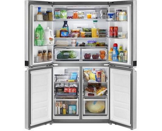 Whirlpool 36-Inch, 19.4 Cu.Ft. Counter-Depth French 4-Door Refrigerator - WRQA59CNKZ