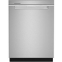 Whirlpool 24” Stainless Steel Dishwasher with AI Intelligent Wash - 47 dBA - WDTA50SAKZ