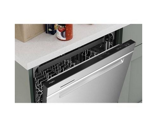 Whirlpool 24” Stainless Steel Dishwasher with AI Intelligent Wash - 47 dBA - WDTA50SAKZ