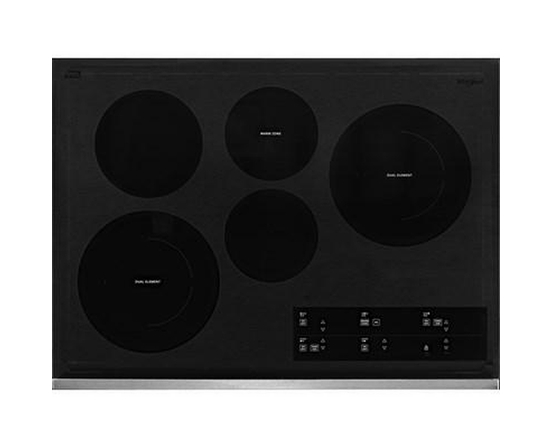 Whirlpool 30-Inch, Built-In Electric Cooktop With Flexheat™ Element - WCE97US0KS