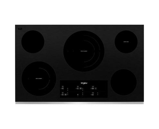 Whirlpool 36-Inch, Built-In Electric Cooktop With Flexheat™ Element - WCE97US6KS