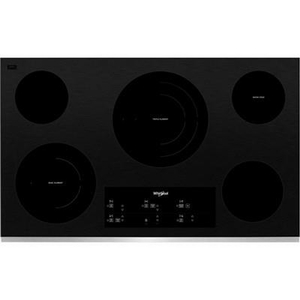 Whirlpool 36-Inch, Built-In Electric Cooktop With Flexheat™ Element - WCE97US6KS