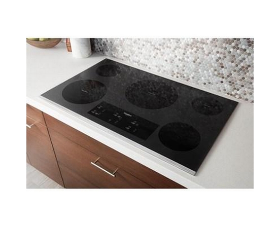 Whirlpool 36-Inch, Built-In Electric Cooktop With Flexheat™ Element - WCE97US6KS