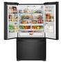 Whirlpool 33-Inch, 22.1 Cu. Ft. Freestanding French 3-Door Refrigerator With Factory Installed Ice Maker - WRFF5333PB