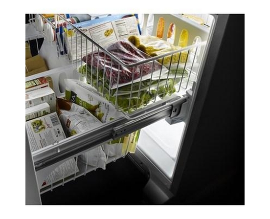 Whirlpool 33-Inch, 22.1 Cu. Ft. Freestanding French 3-Door Refrigerator With Factory Installed Ice Maker - WRFF5333PZ