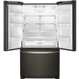 Whirlpool 33-Inch, 22.1 Cu. Ft. Freestanding French 3-Door Refrigerator With Factory Installed Ice Maker - WRFF5333PV