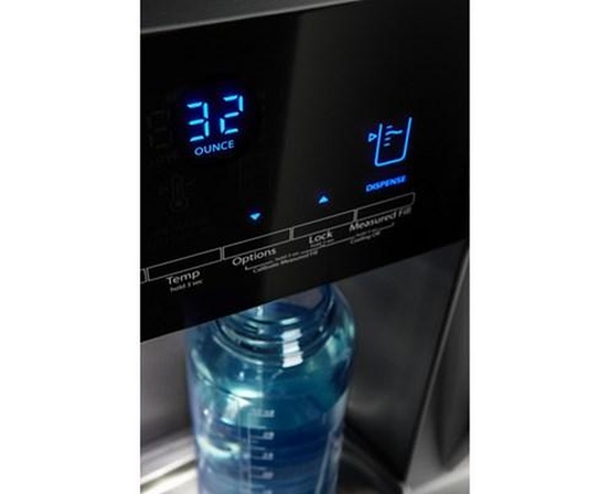 Whirlpool 33-Inch, 22.1 Cu. Ft. Freestanding French 3-Door Refrigerator With Factory Installed Ice Maker - WRFF5333PV