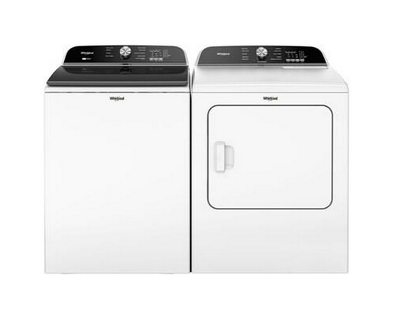 Whirlpool 6.0-6.1 Cu. Ft. Whirlpool® Top Load Washer with Removable Agitator - WTW6157PW