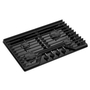 Whirlpool 30-Inch Built-In Gas Cooktop With Ez-2-Lift™ Hinged Cast-Iron Grates - WCGK5030PB