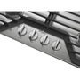 Whirlpool 30-Inch Built-In Gas Cooktop With Ez-2-Lift™ Hinged Cast-Iron Grates - WCGK5030PS